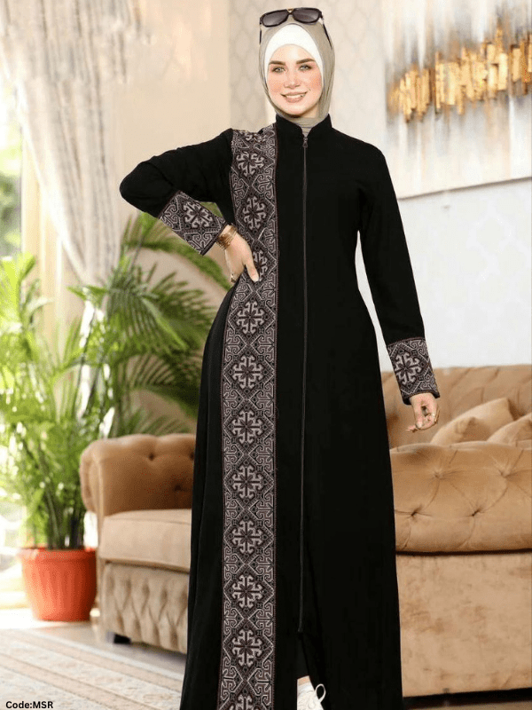 Gehan Abaya - Saudi Crepe