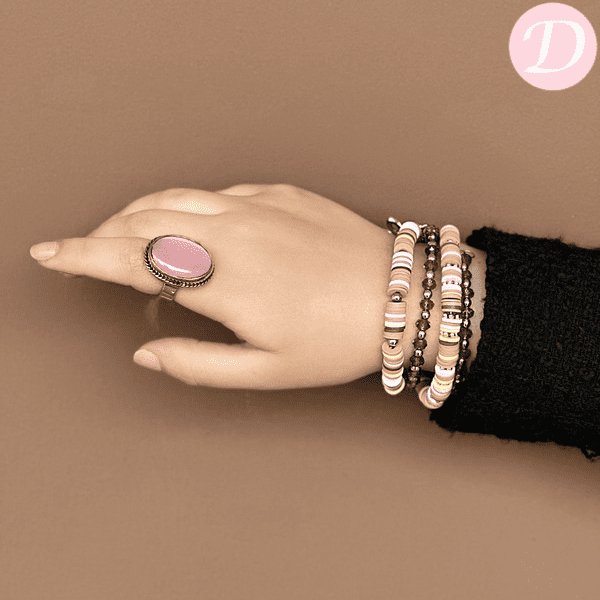 Shrouk Set - Silver Metal