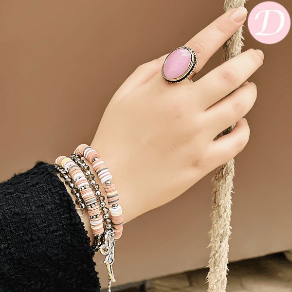 Shrouk Set - Silver Metal