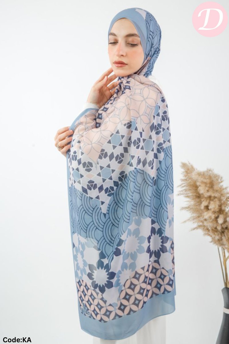Helen Scarf - Crepe Digital