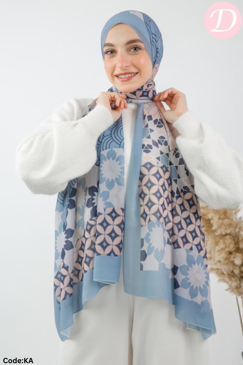 Helen Scarf - Crepe Digital