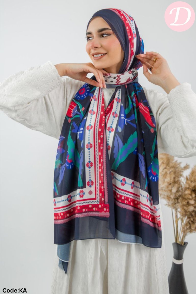 Melissa Scarf - Crepe Digital