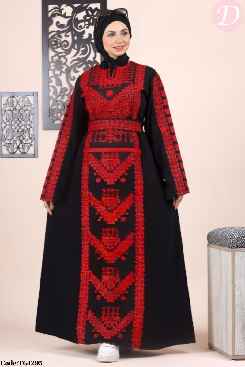 Yasmine Abaya - Crepe