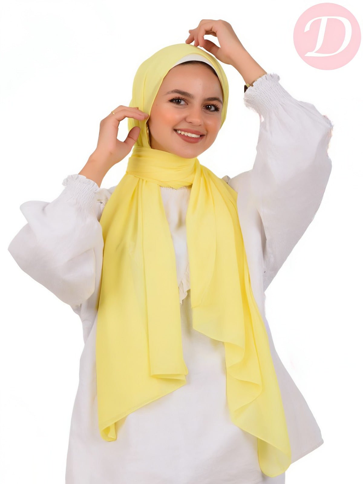 إيشارب فيولا ناعم - كريب شيفون