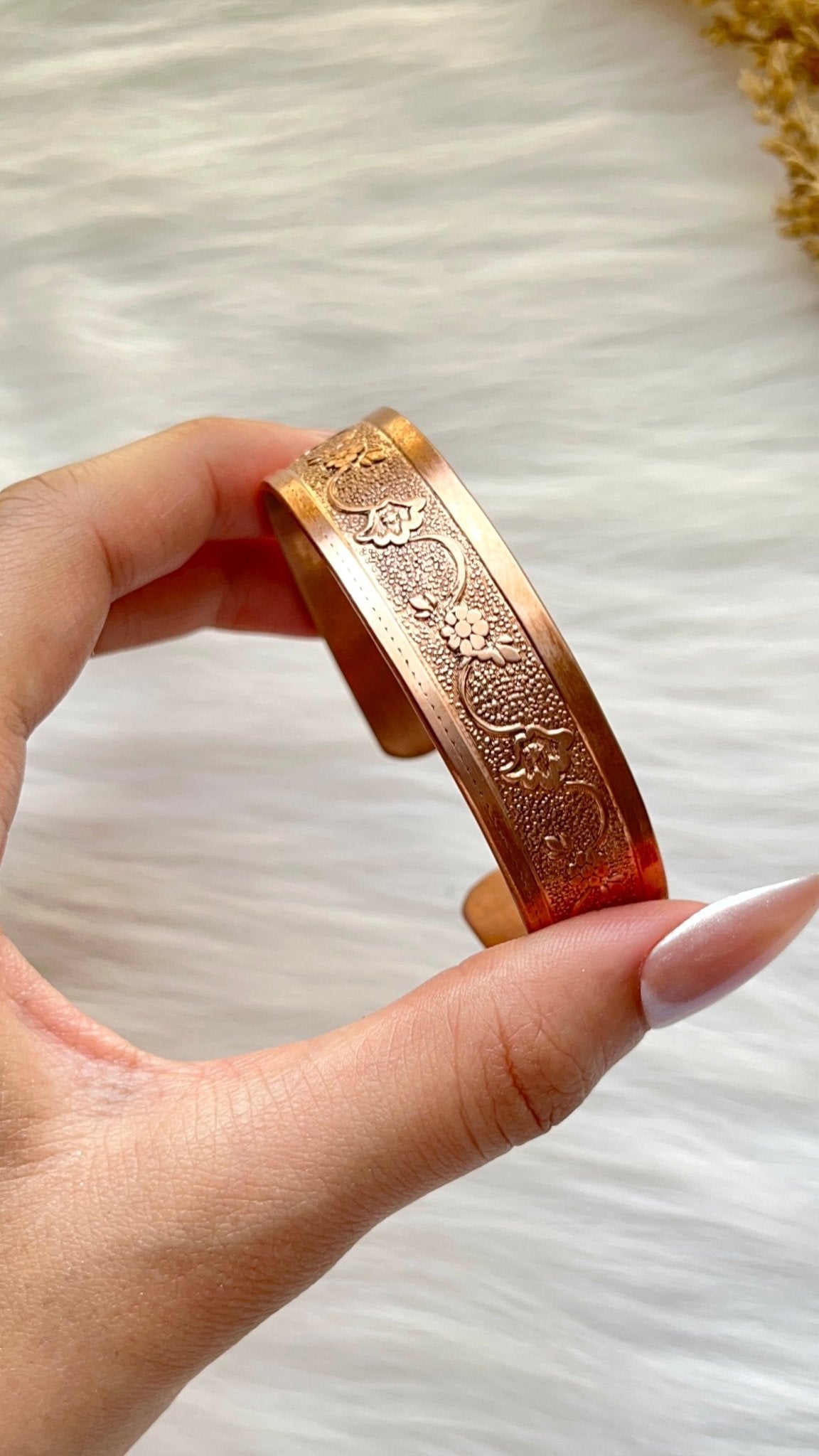 Ravenna Bangle - Pure Copper