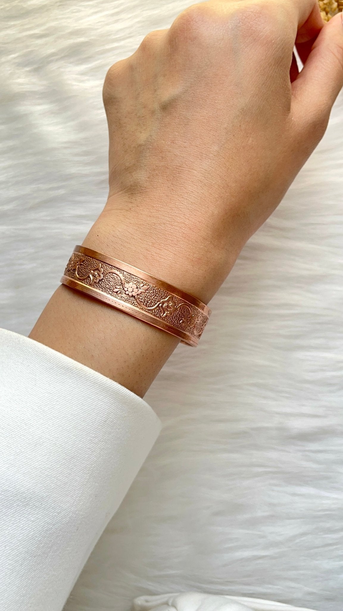 Ravenna Bangle - Pure Copper