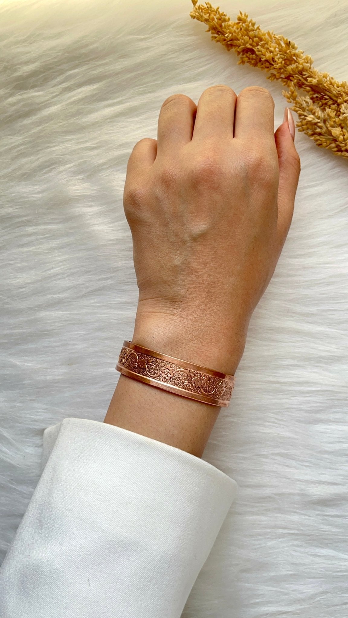 Ravenna Bangle - Pure Copper