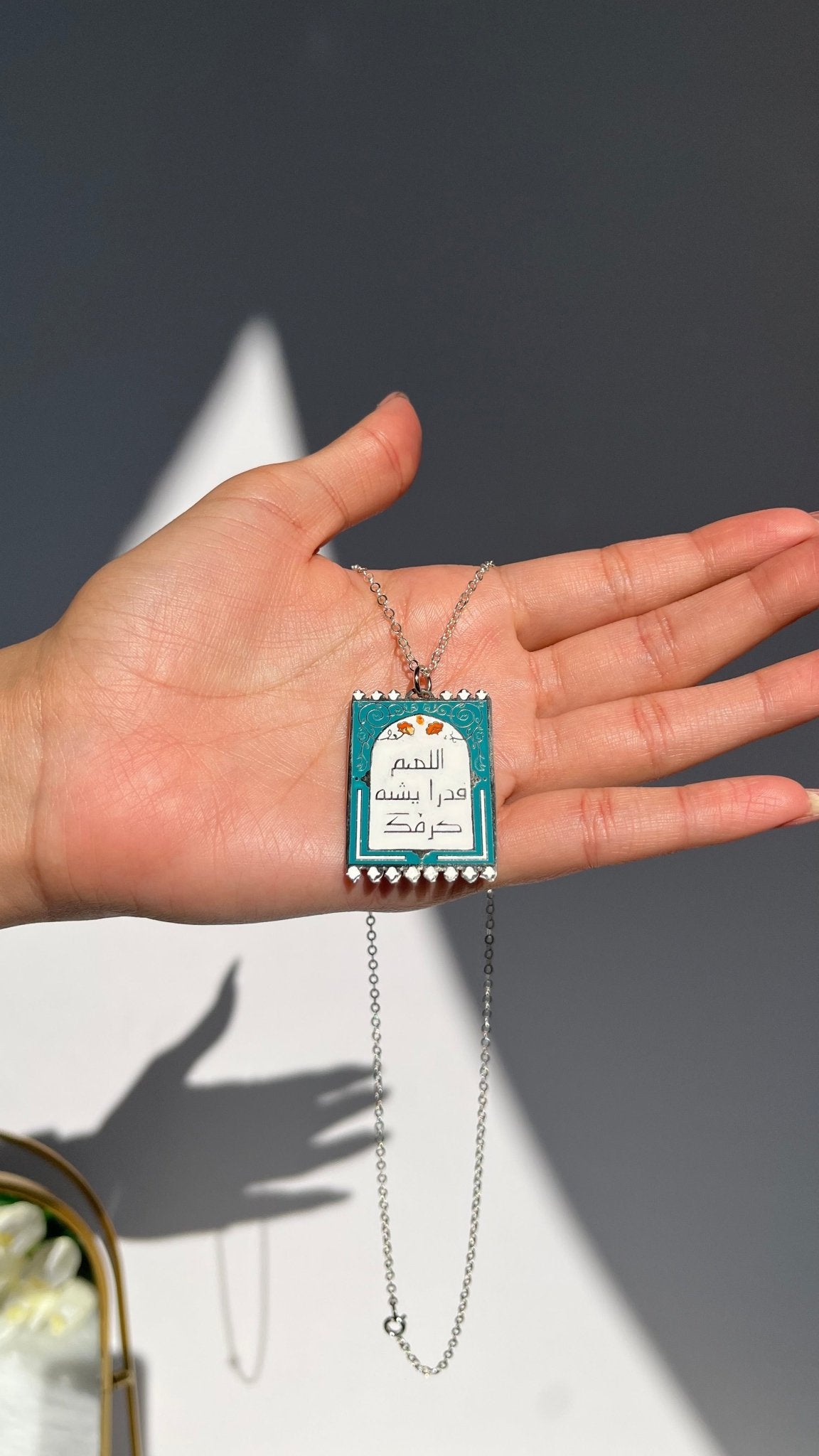 "Qadar" Necklace - Silver Plated