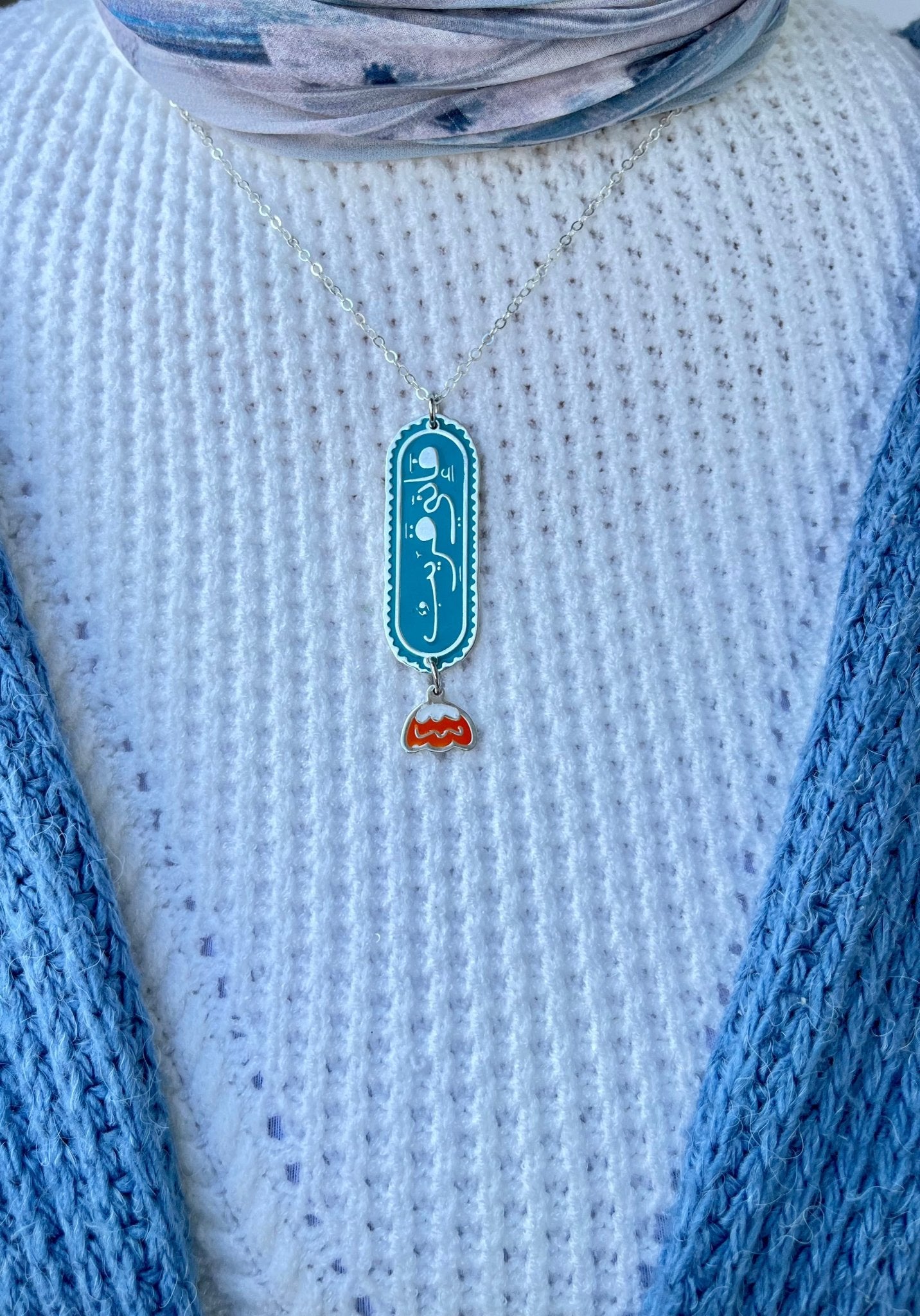 "Qareeb" Necklace - Silver Plated