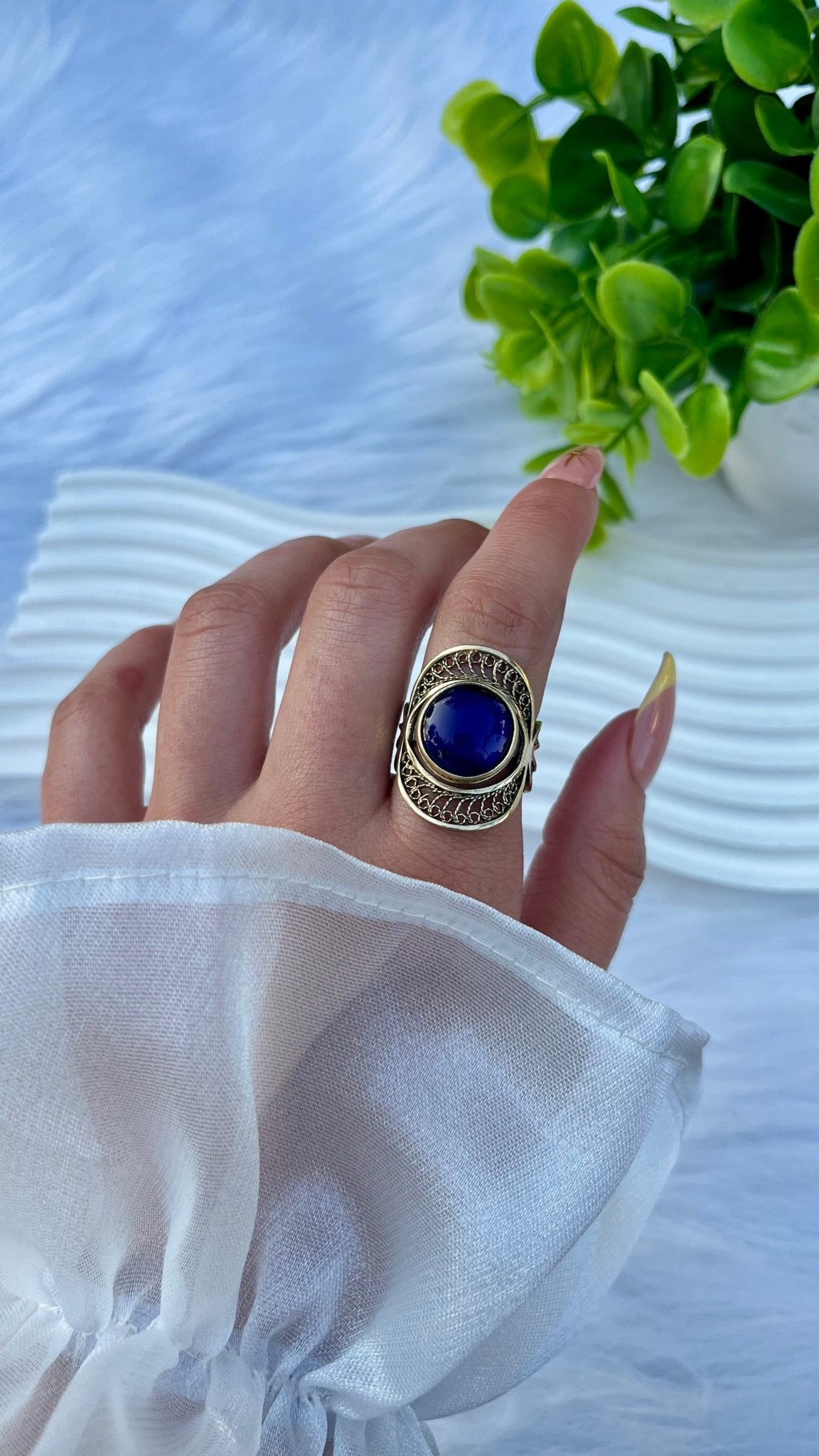 Solaf Ring - Pure Copper