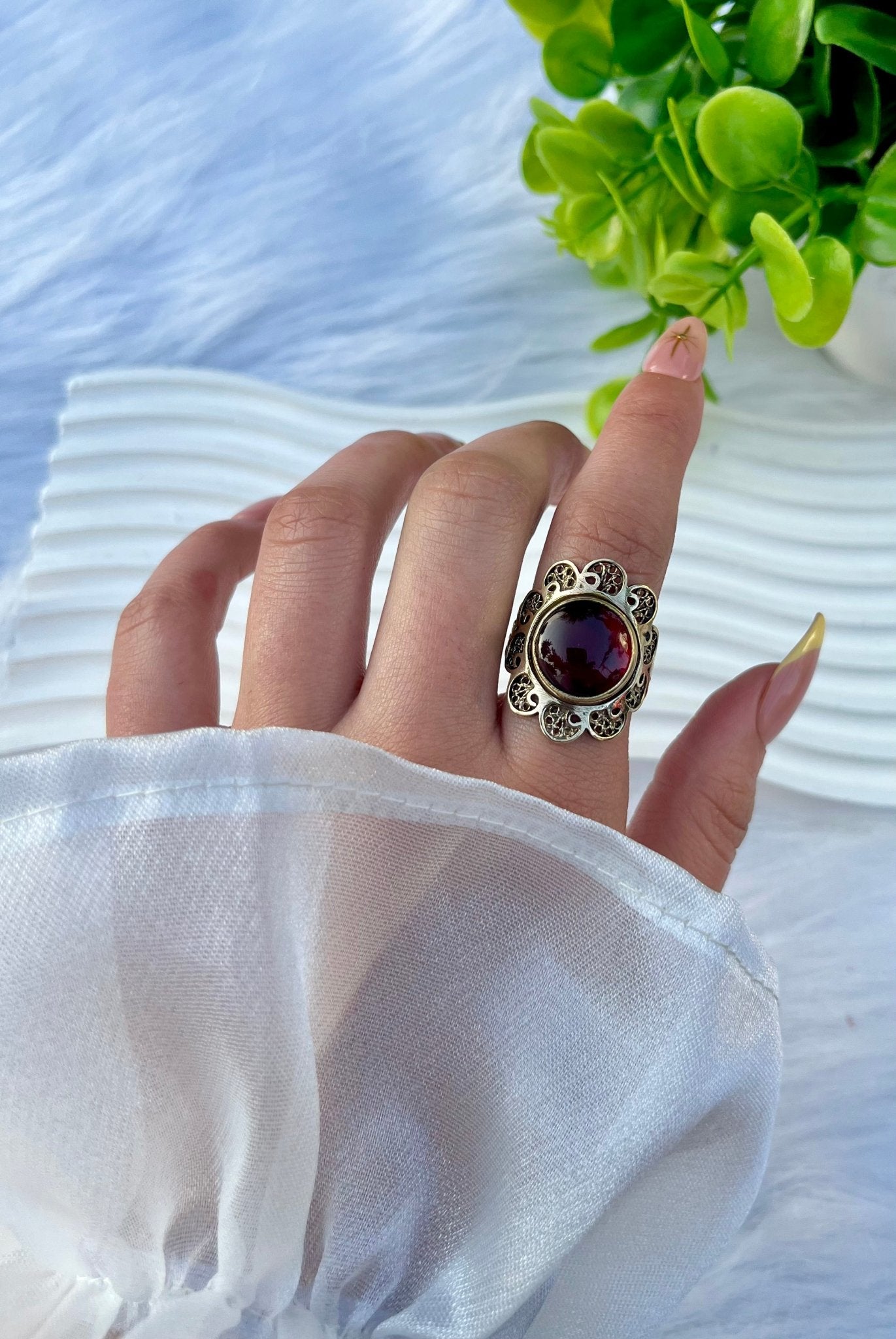 Areej Ring - Pure Copper