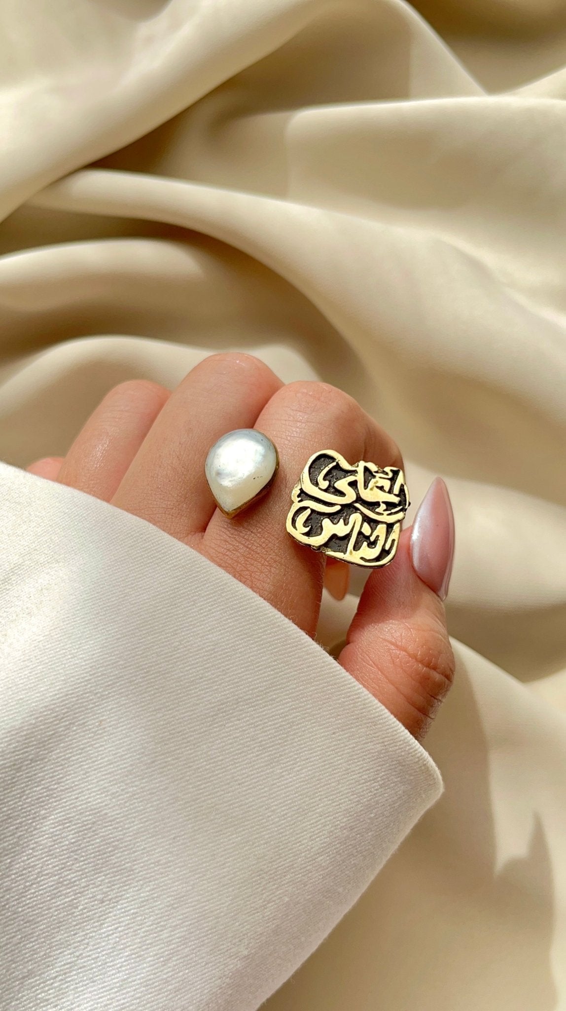 خاتم أليسا - نحاس نقي