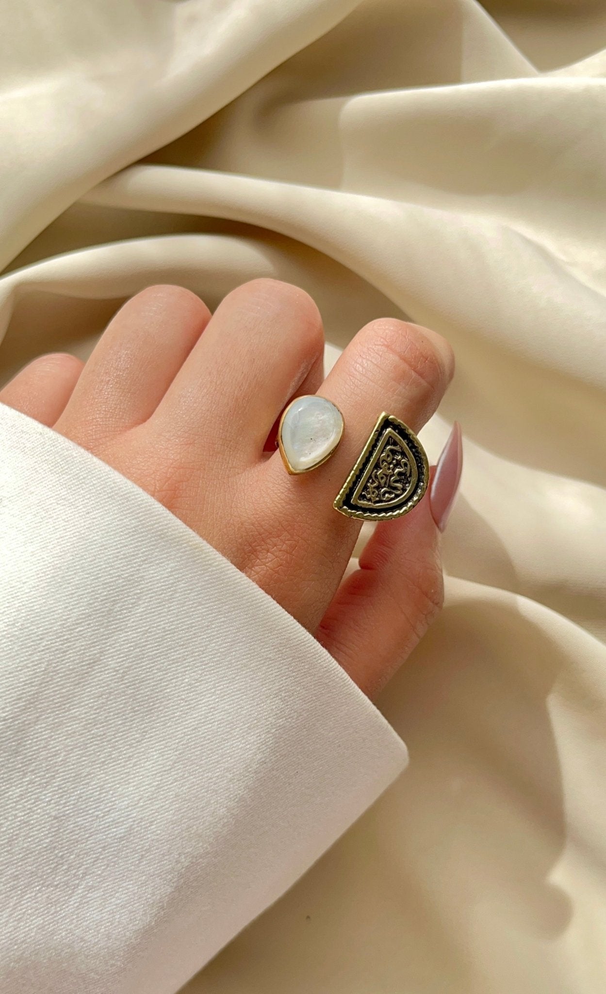 Raheeq Ring - Pure Copper