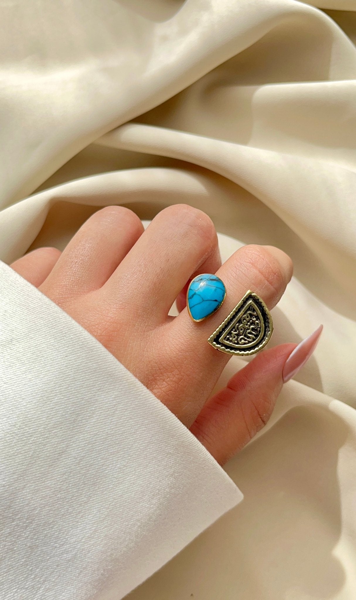Raheeq Ring - Pure Copper