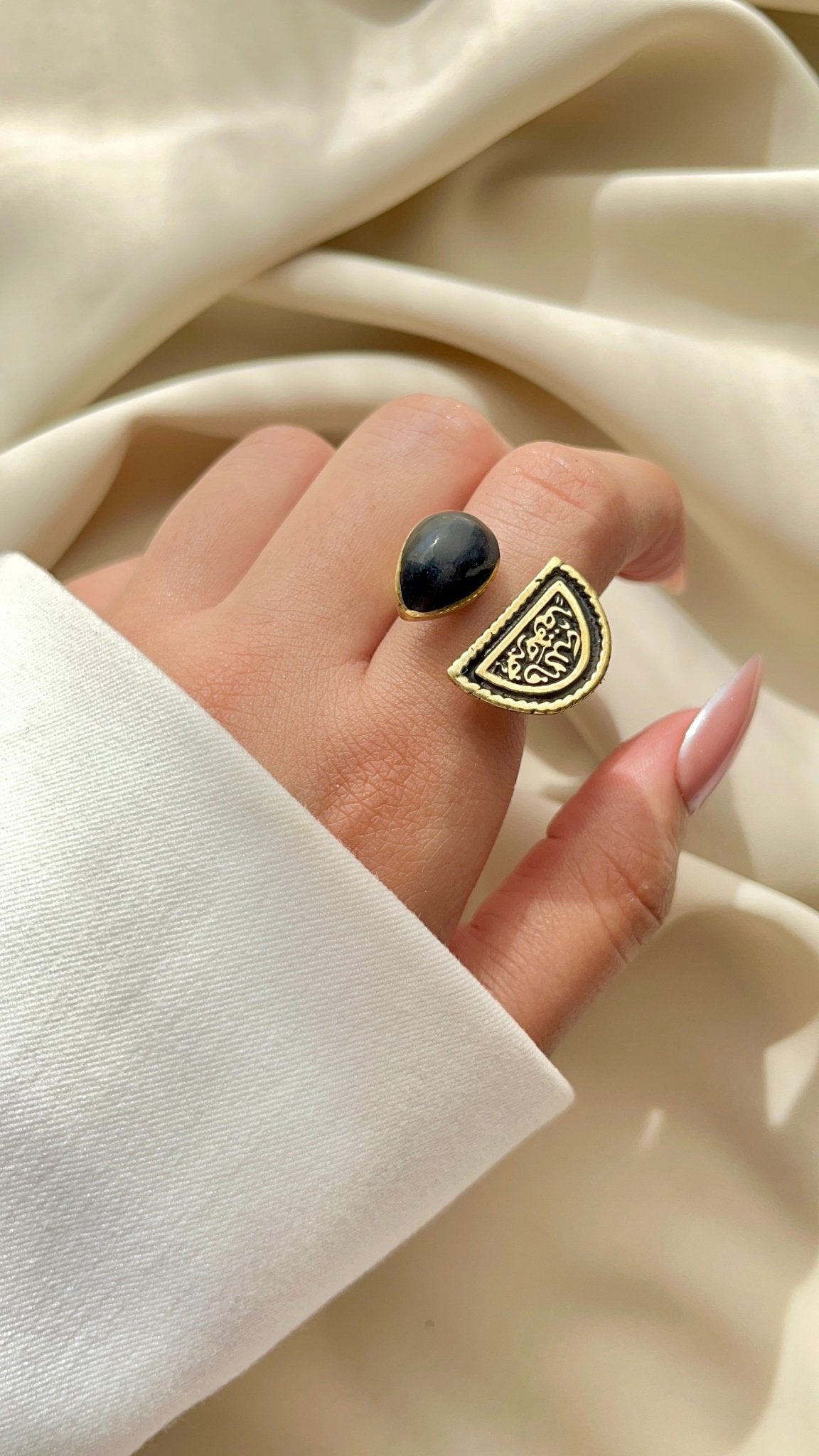 Raheeq Ring - Pure Copper