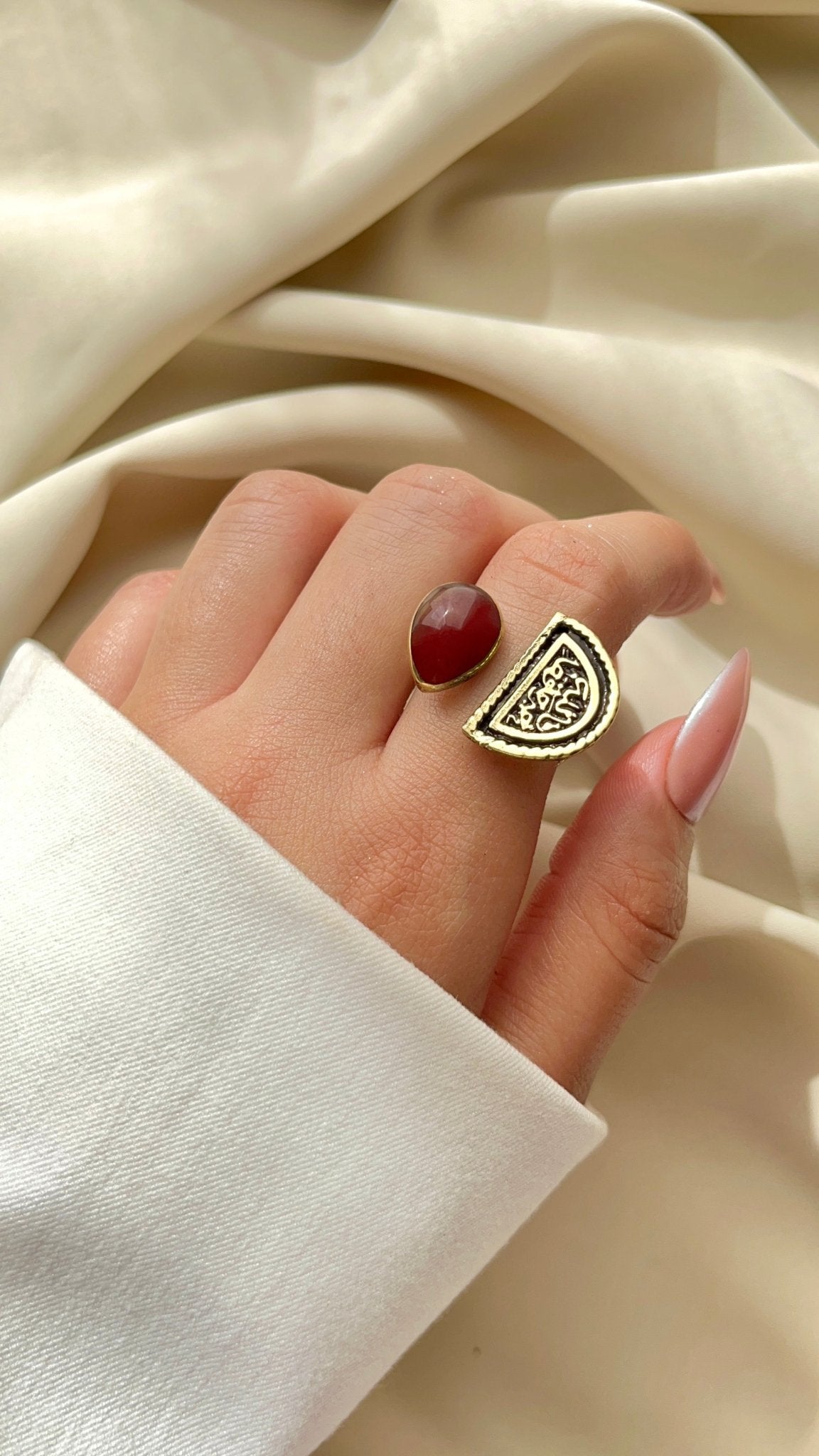 Raheeq Ring - Pure Copper