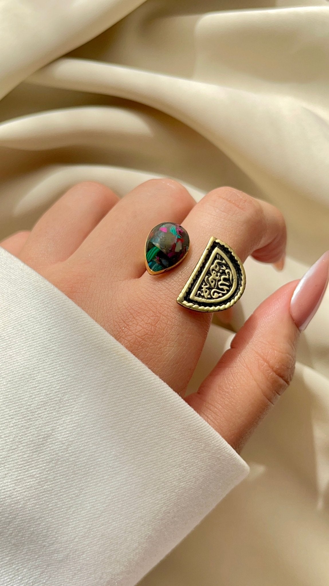 Raheeq Ring - Pure Copper