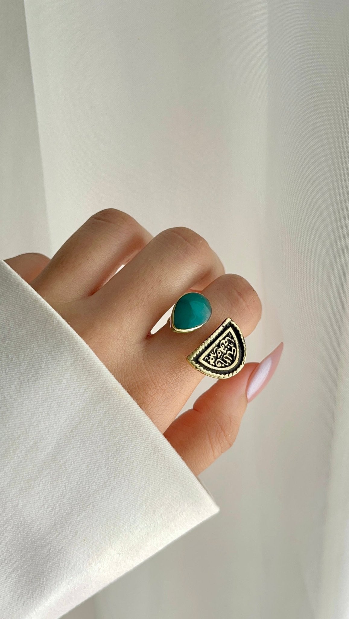 Raheeq Ring - Pure Copper