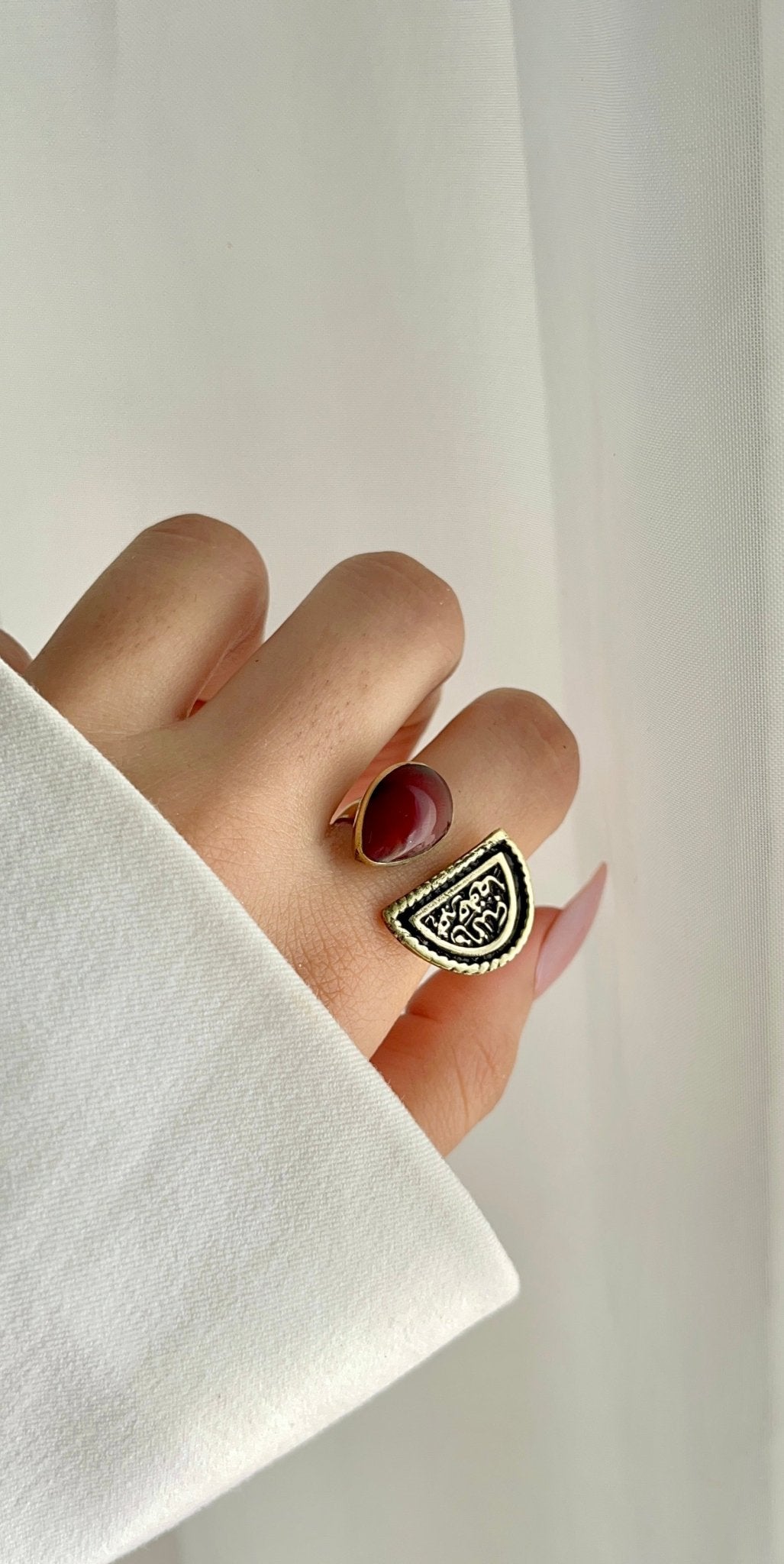 Raheeq Ring - Pure Copper