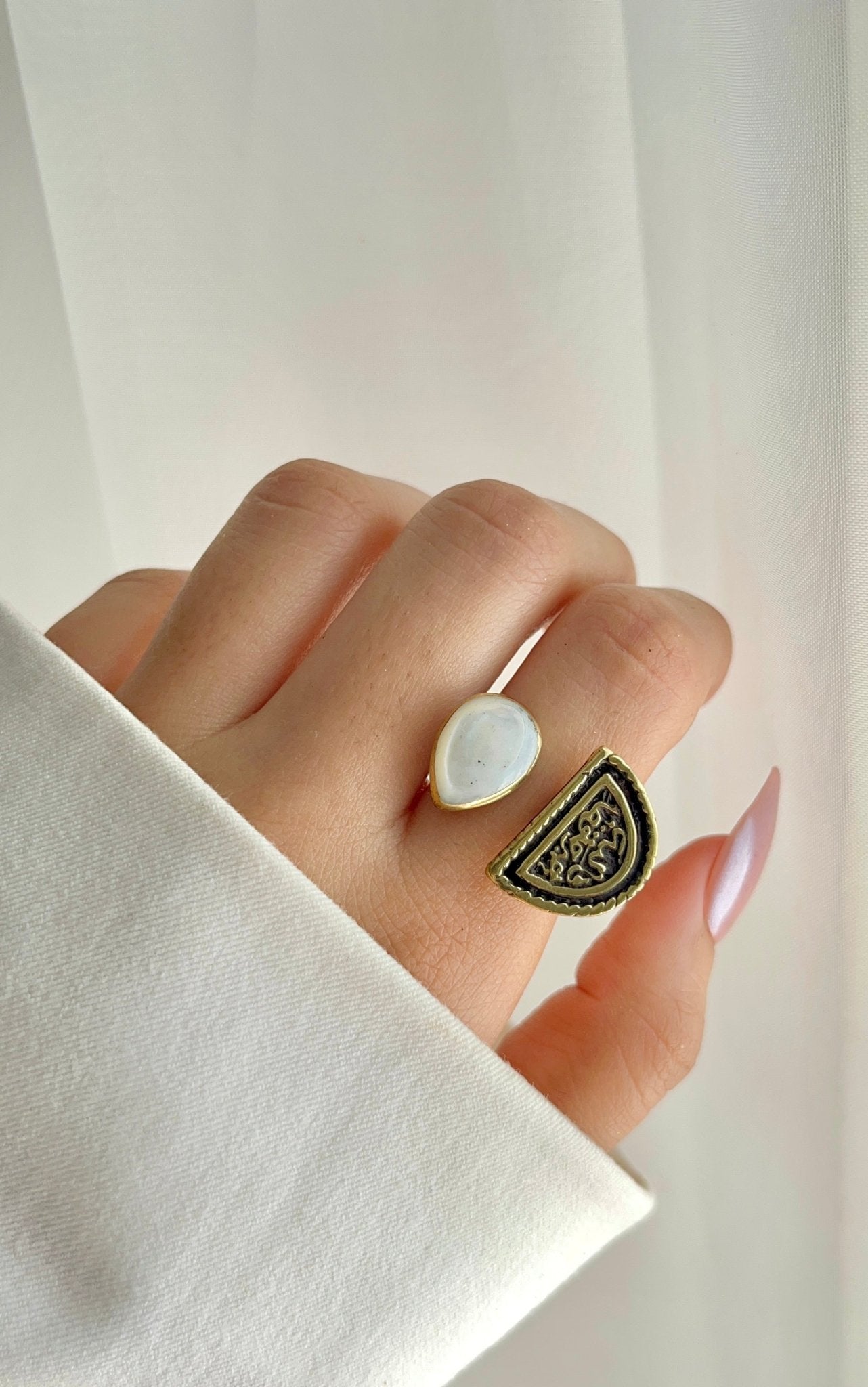 Raheeq Ring - Pure Copper