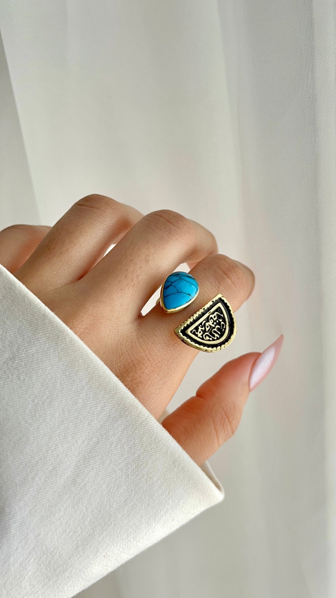 Raheeq Ring - Pure Copper