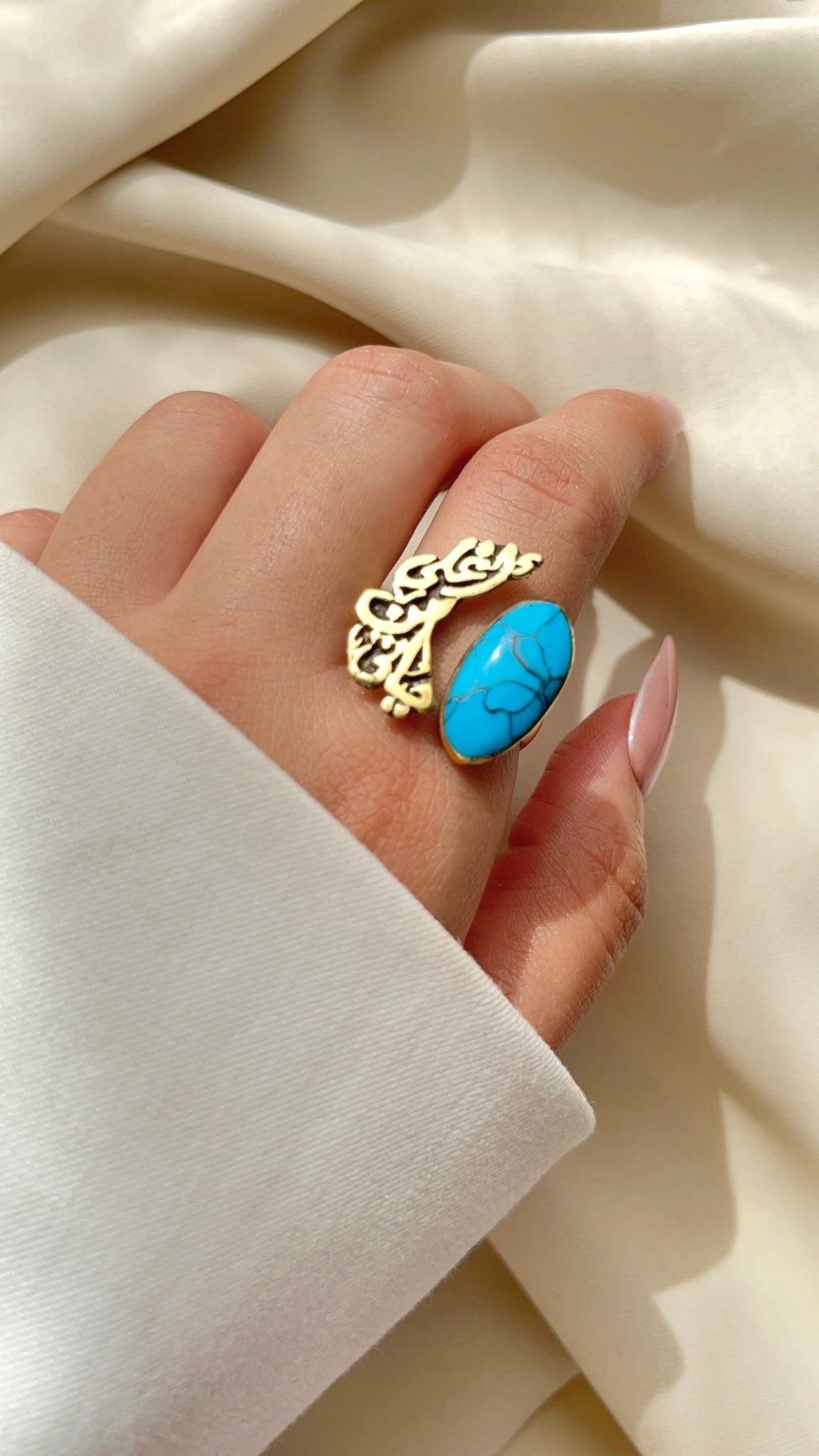 Hasnaa Ring - Pure Copper