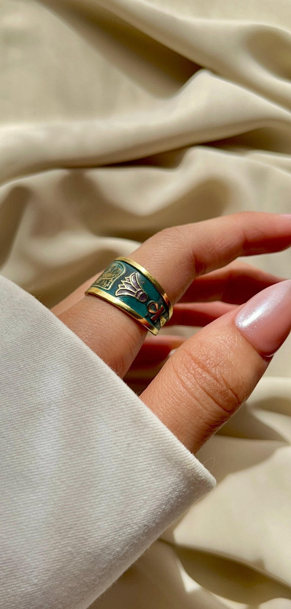 Samara Ring - Pure Copper
