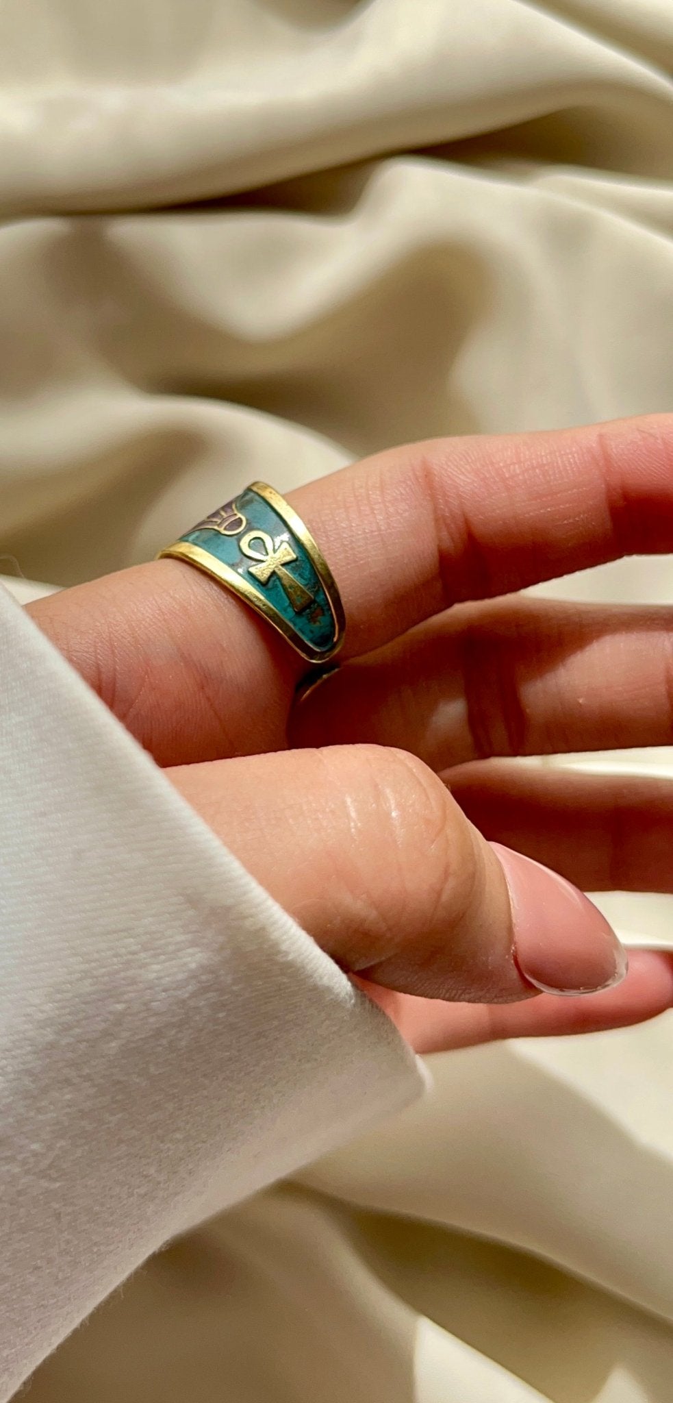 Samara Ring - Pure Copper