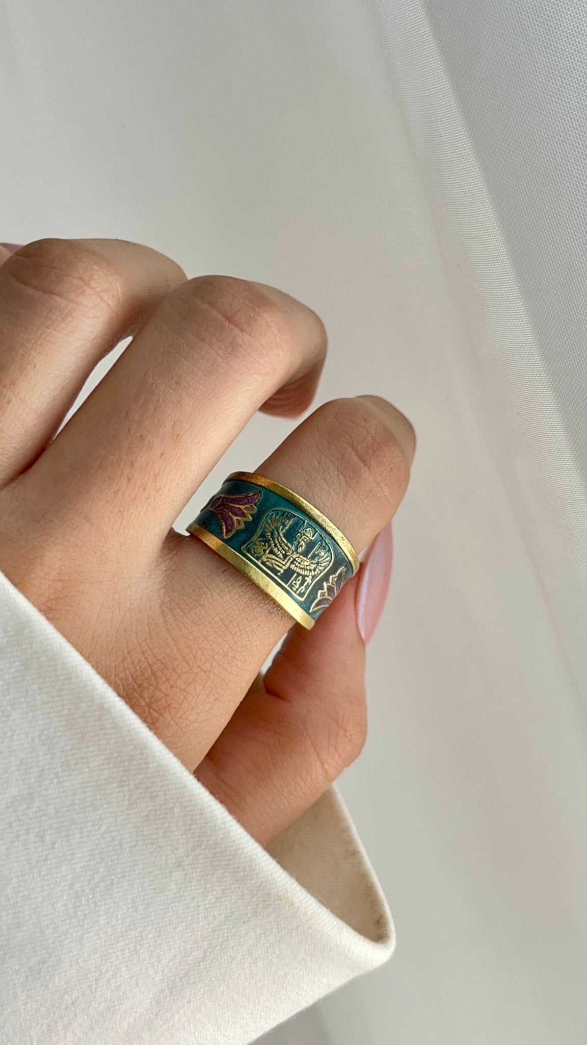 Samara Ring - Pure Copper