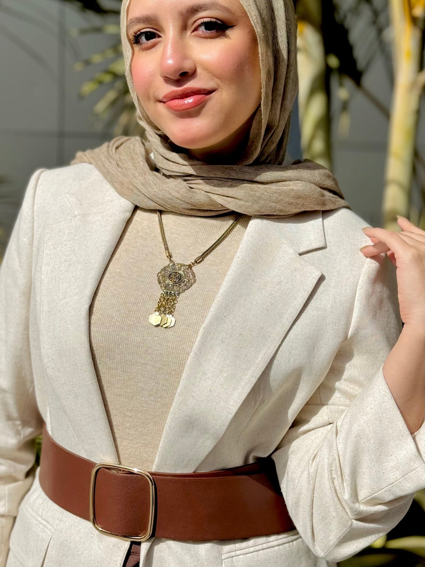 Muda Arabic Crafted Necklace