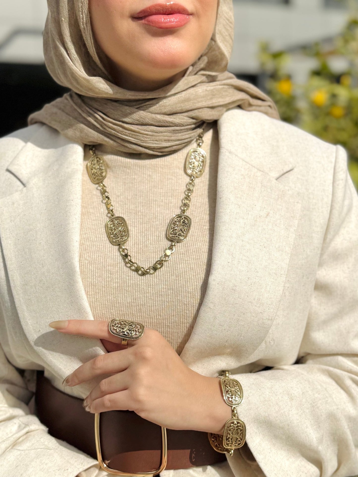 Mariam Set - Pure Copper