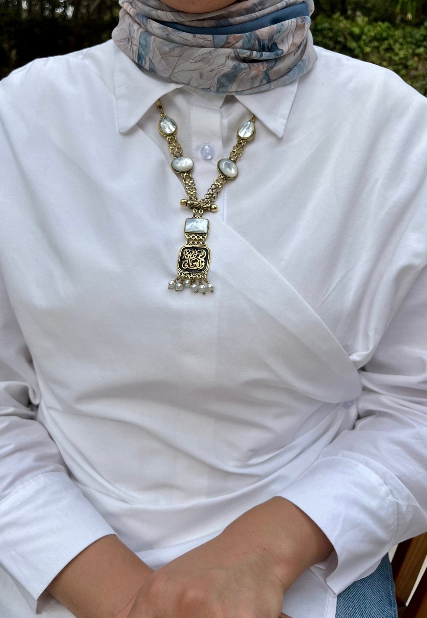 Forest Charm Necklace - Pure Copper