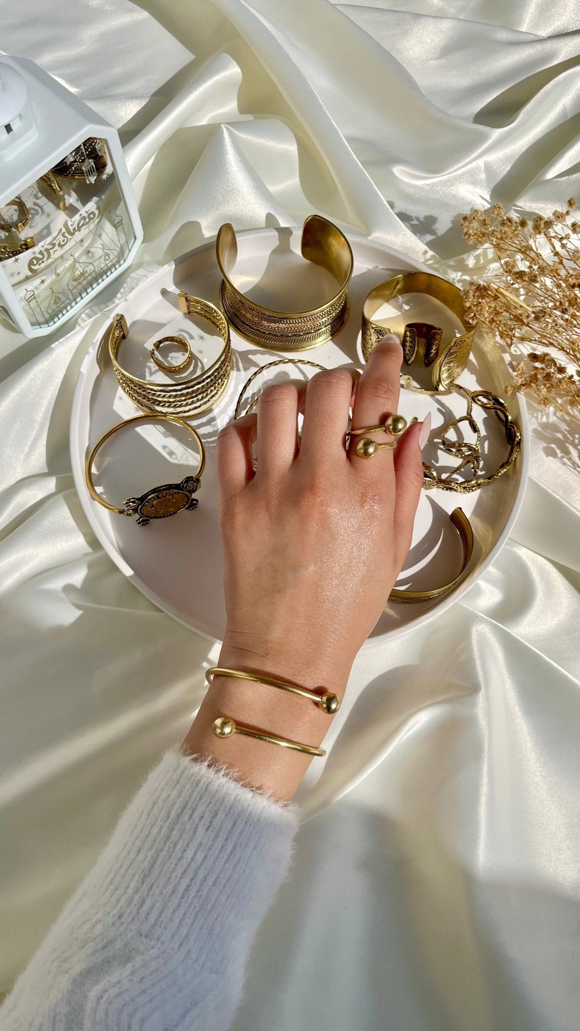 Noor Delicate Set - Pure Copper