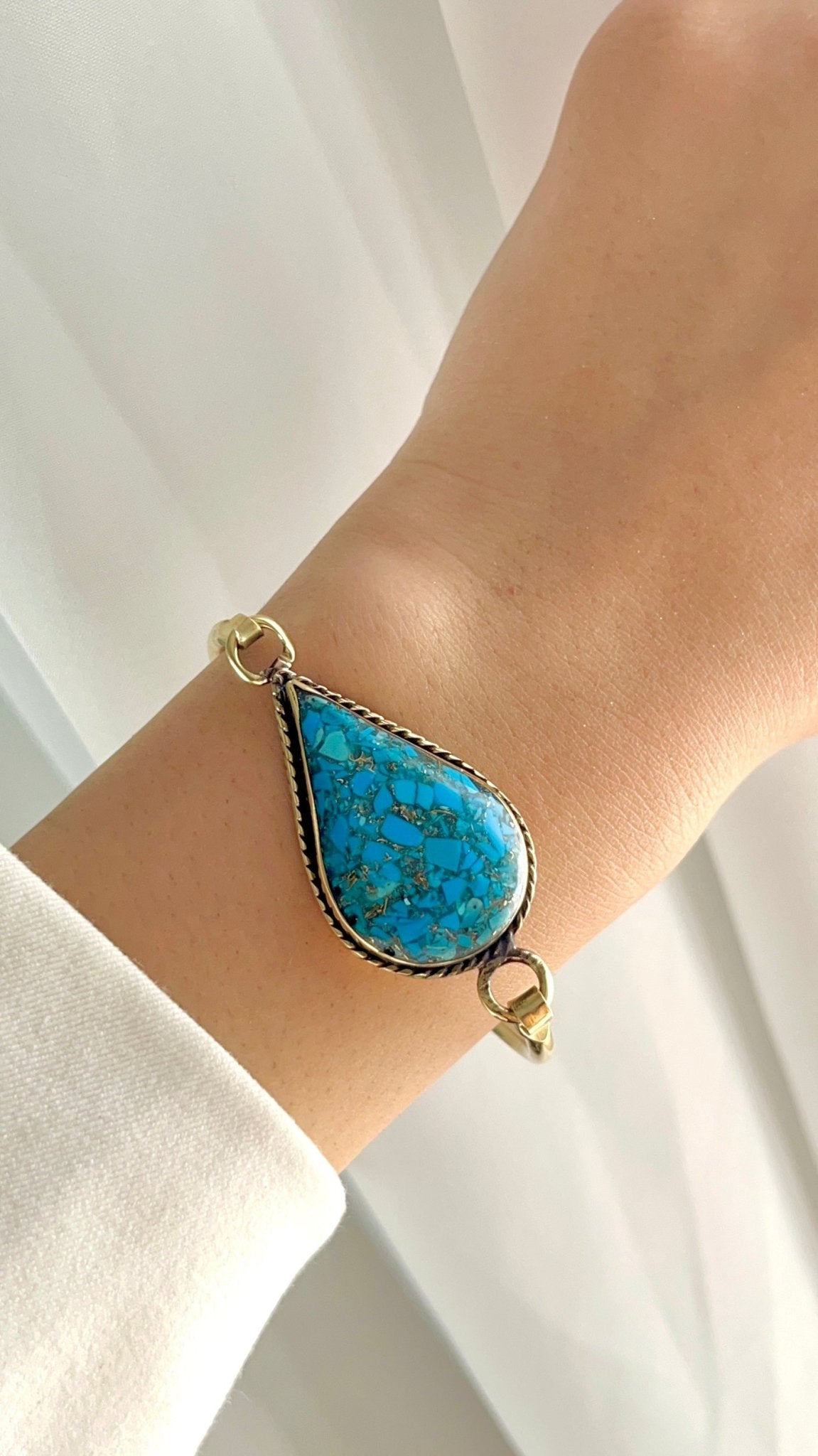 Yara Turquoise Set - Copper Set