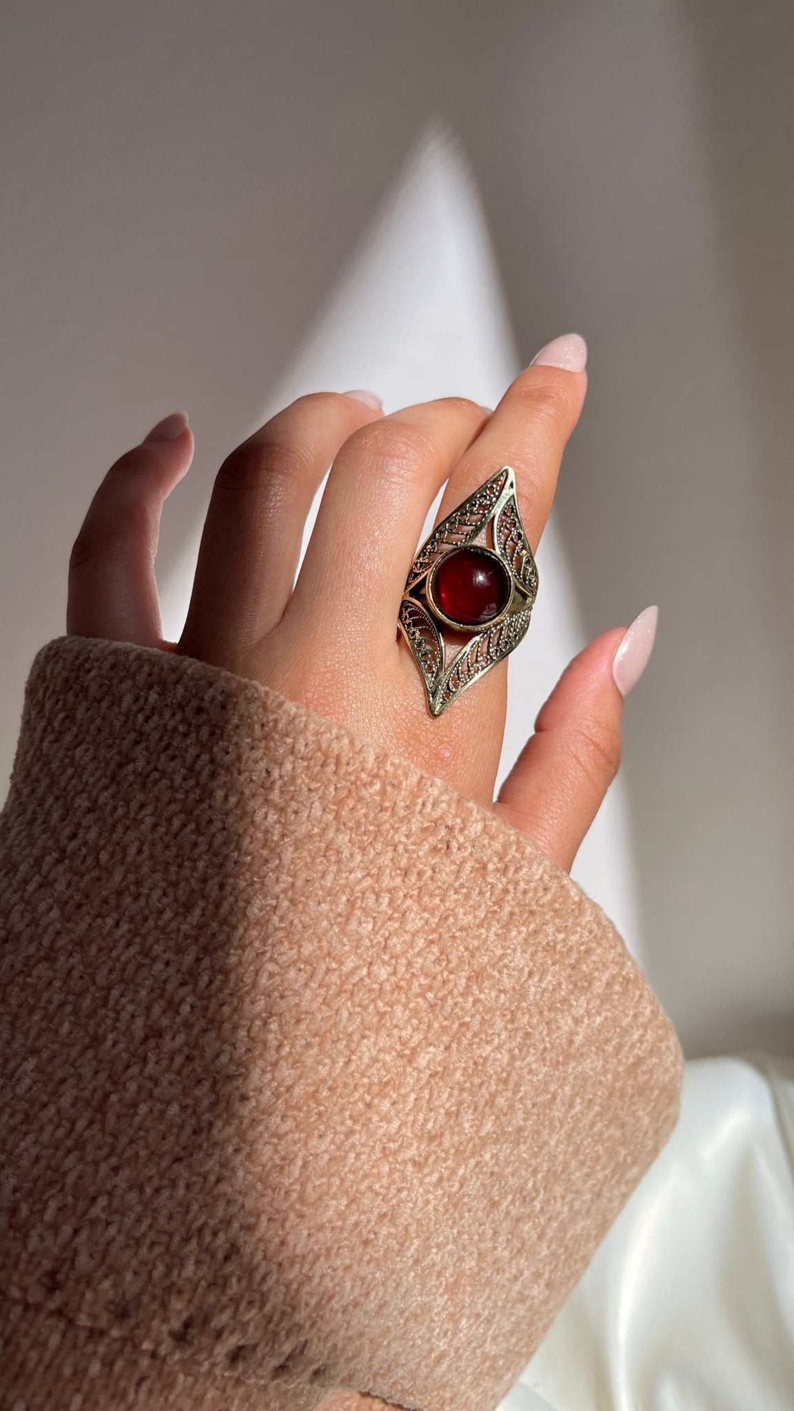 Khadija Ring - Pure Copper