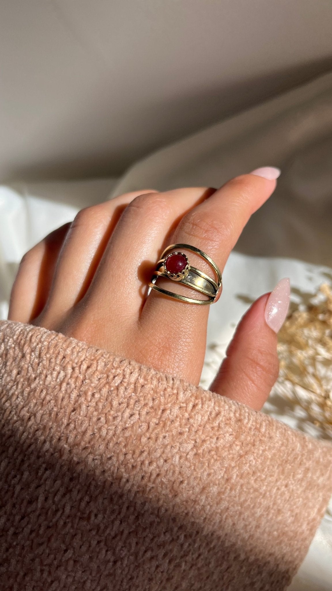 Nijar Ring - Pure Copper