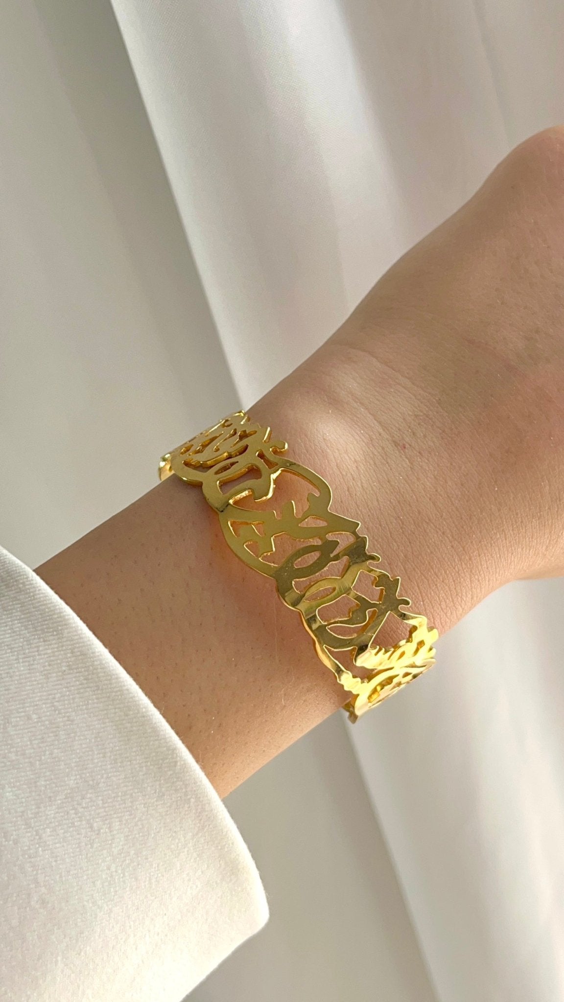 Lillian Bangle - Gold Plated