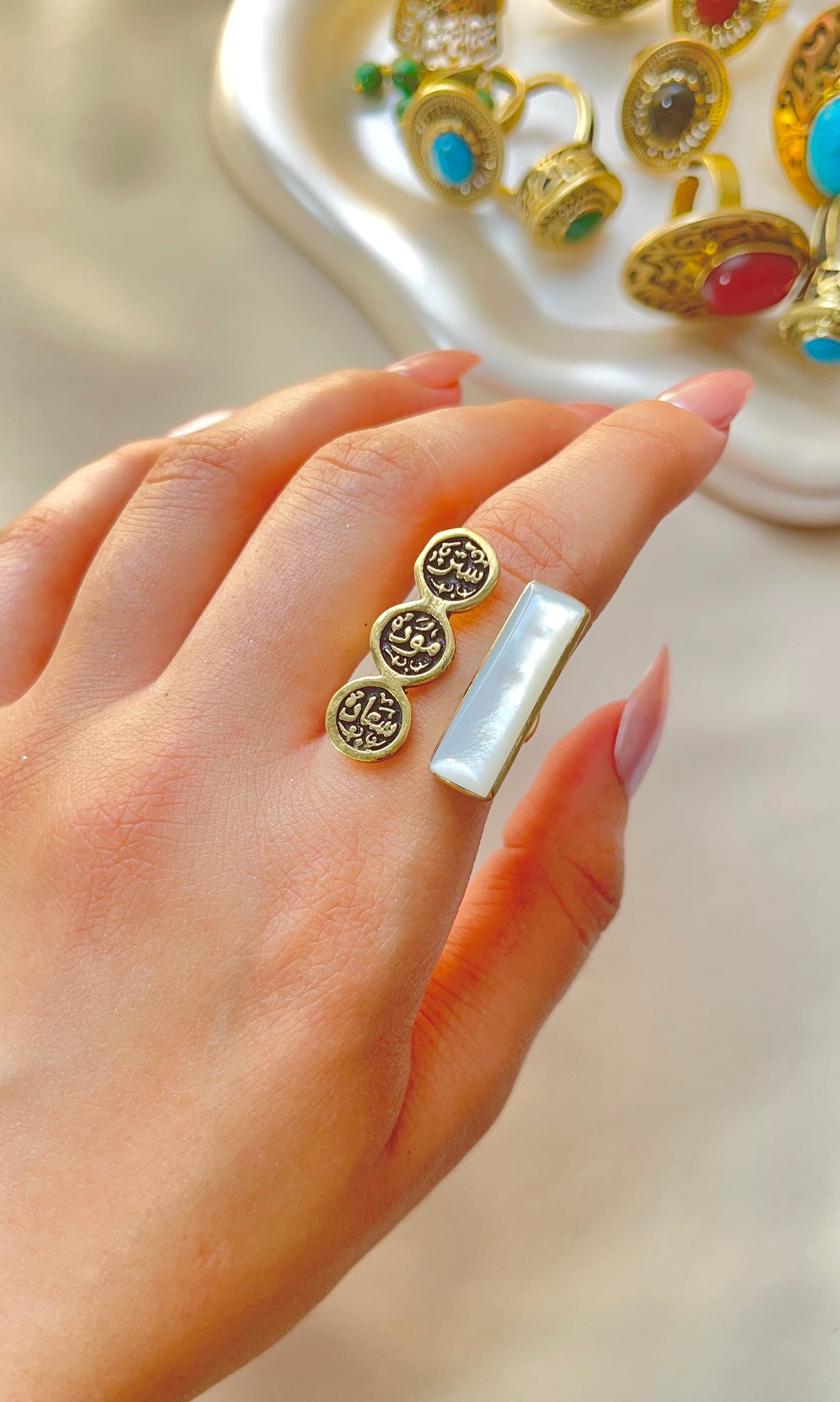Amna Ring - Pure Copper