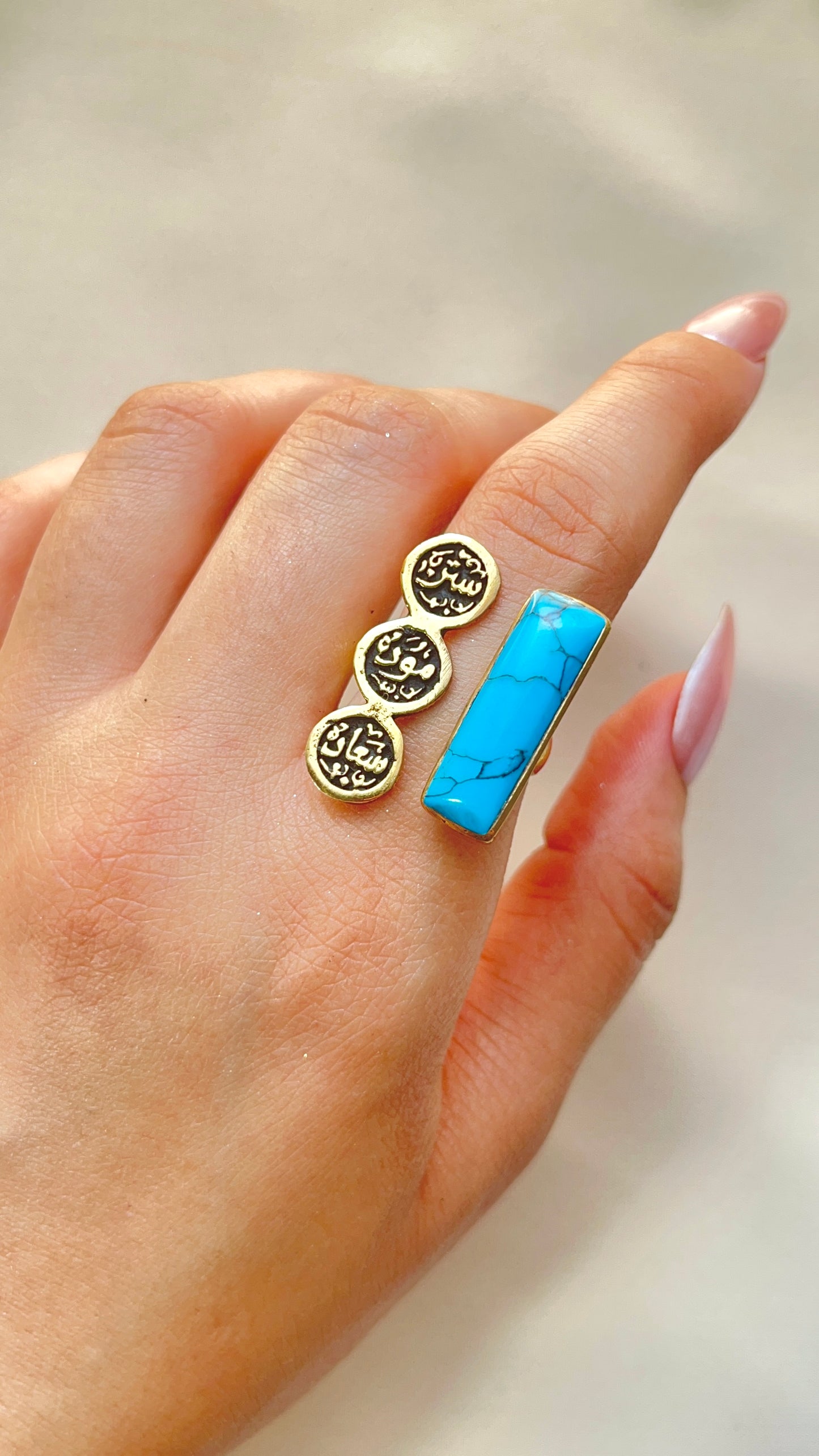 Amna Ring - Pure Copper