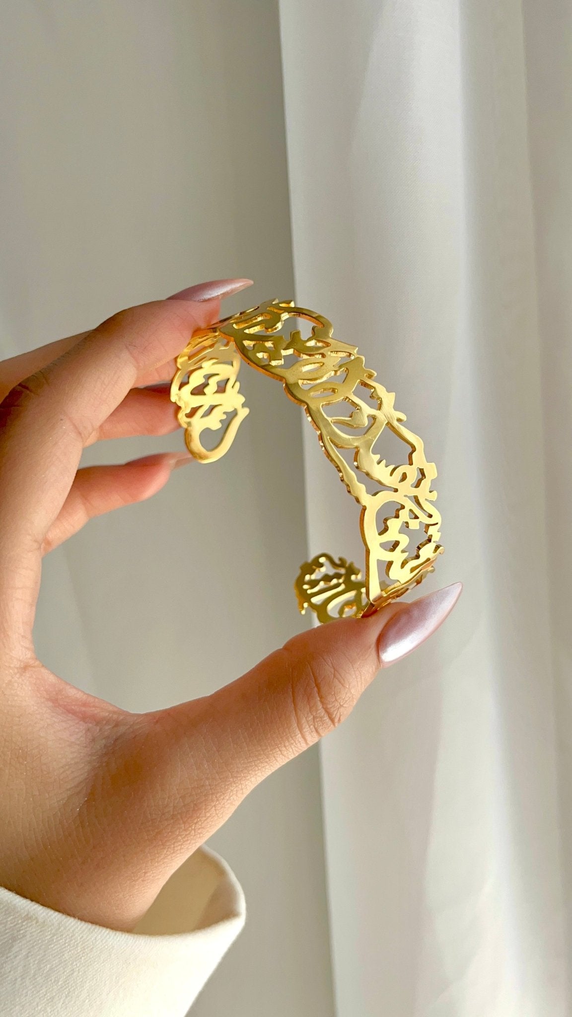 Lillian Bangle - Gold Plated
