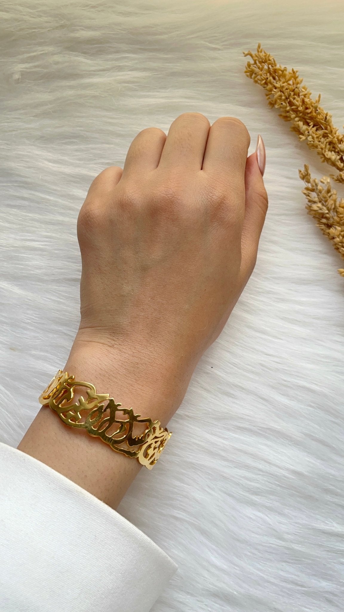 Lillian Bangle - Gold Plated