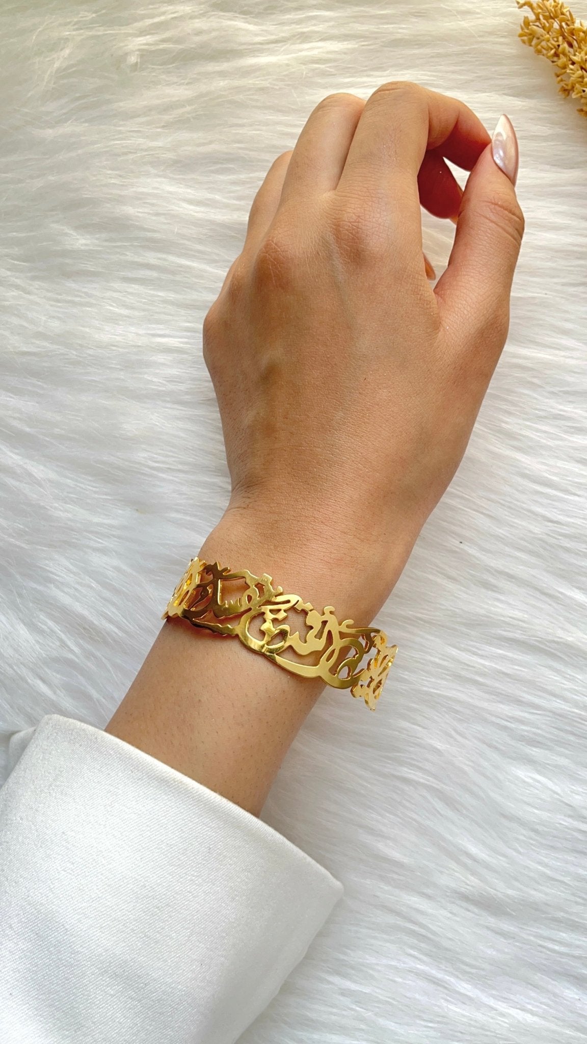 Lillian Bangle - Gold Plated