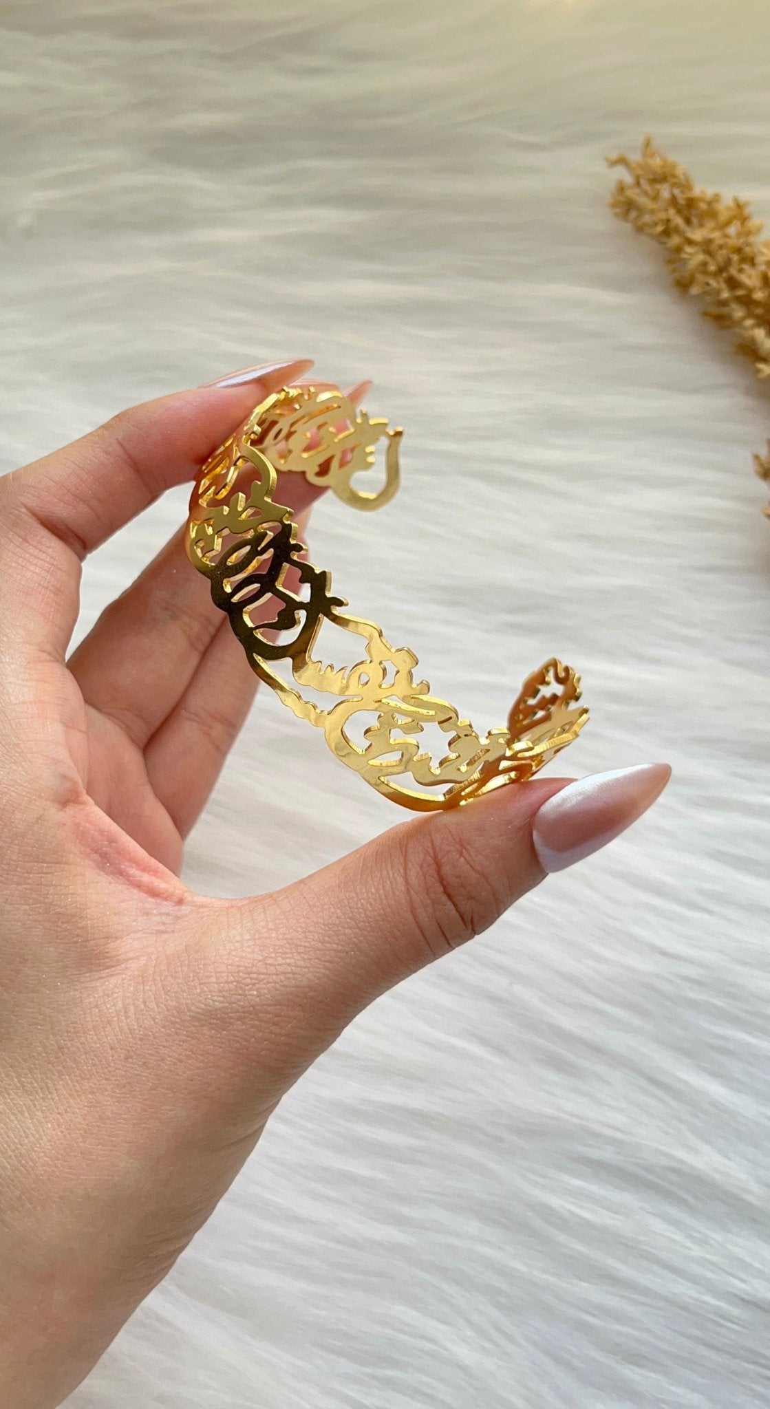 Lillian Bangle - Gold Plated