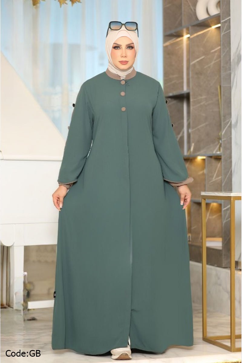 Istabraq Abaya - Crepe