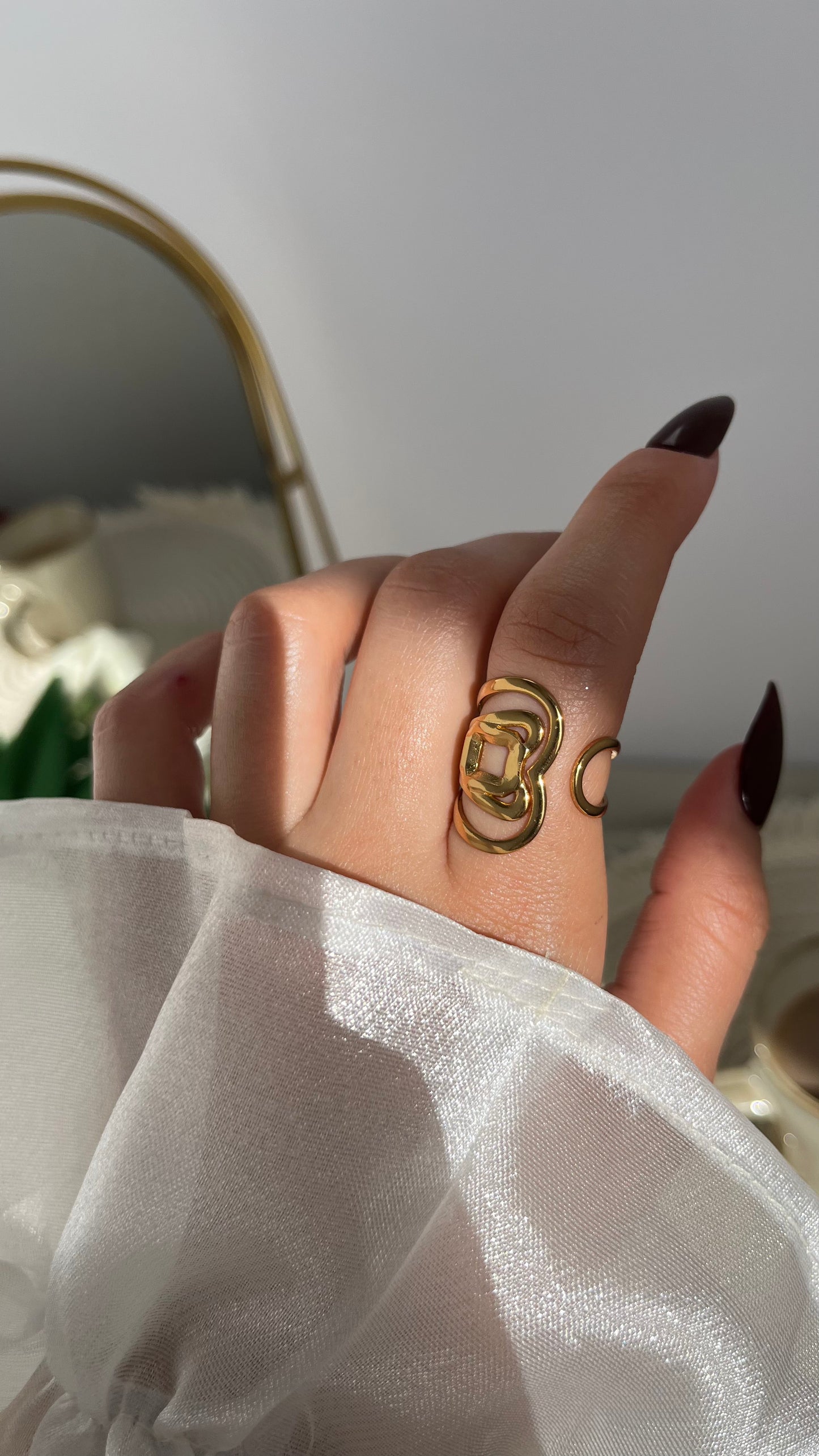 Alina Ring - Stainless Steel