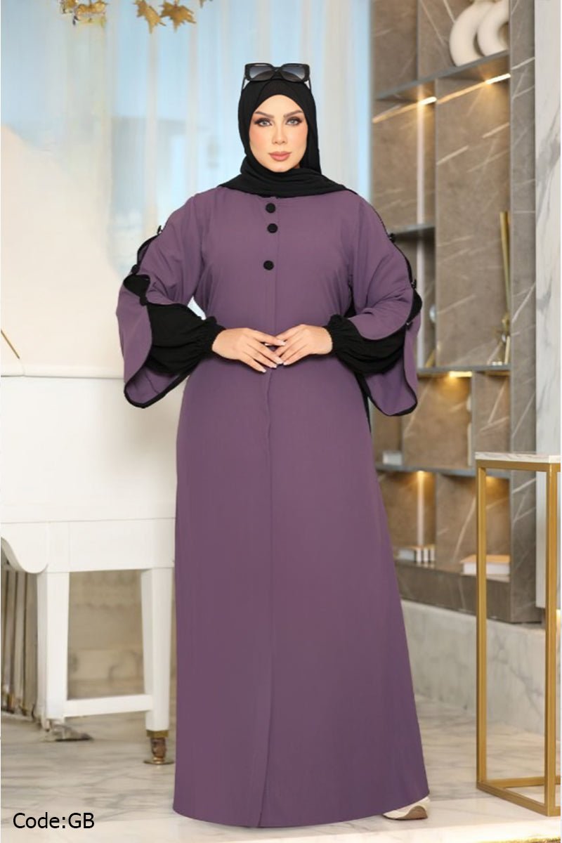 Istabraq Abaya - Crepe