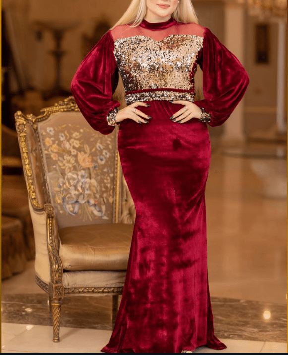 Bisan Dress - Velvet