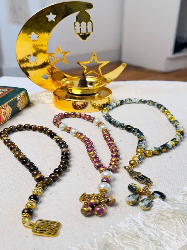 مسبحة إيما - أحجار المرمر
