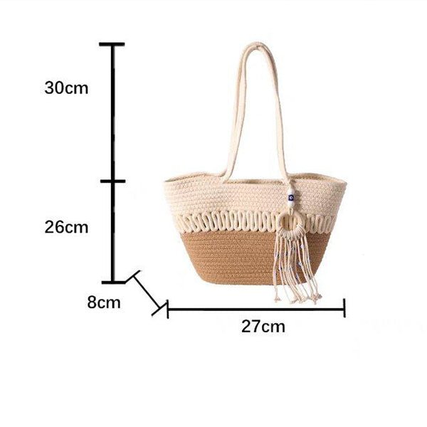 Eman Beach Bag - Wicker