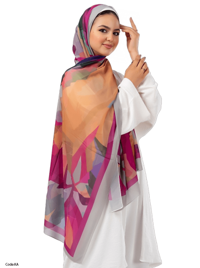 وشاح سارة - كريب شيفون